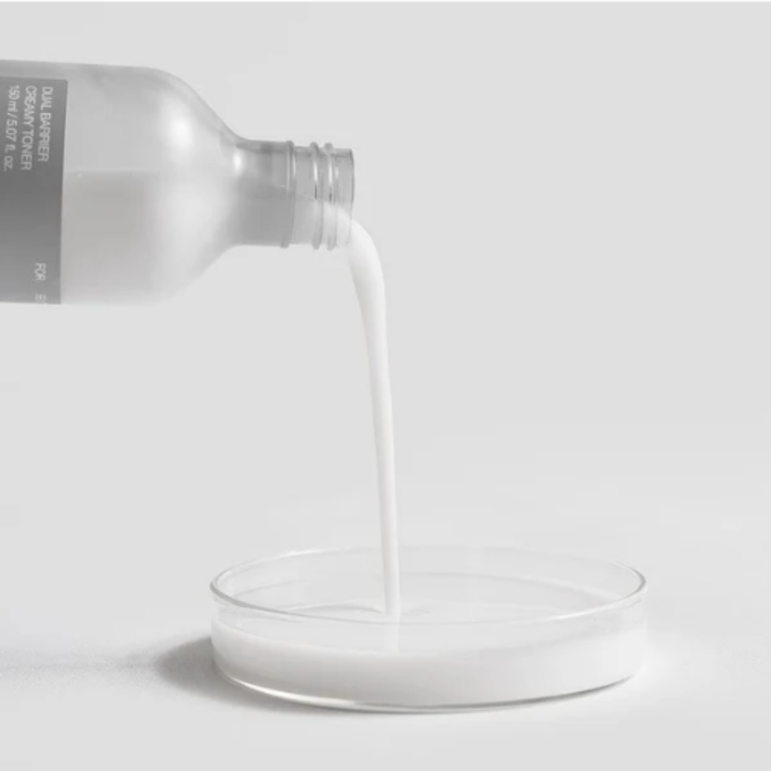 Hydrating facial toner with ceramides and peptides