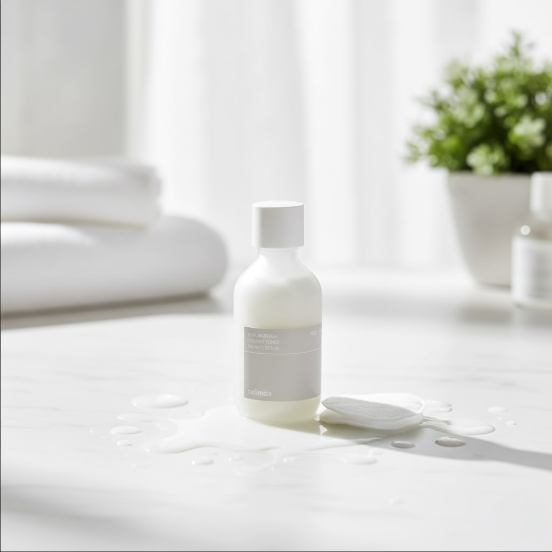 Skin barrier repair toner with hyaluronic acid