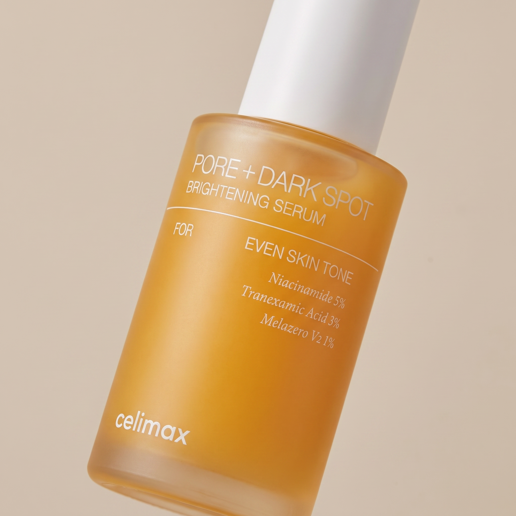 Brightening facial serum for even skin tone