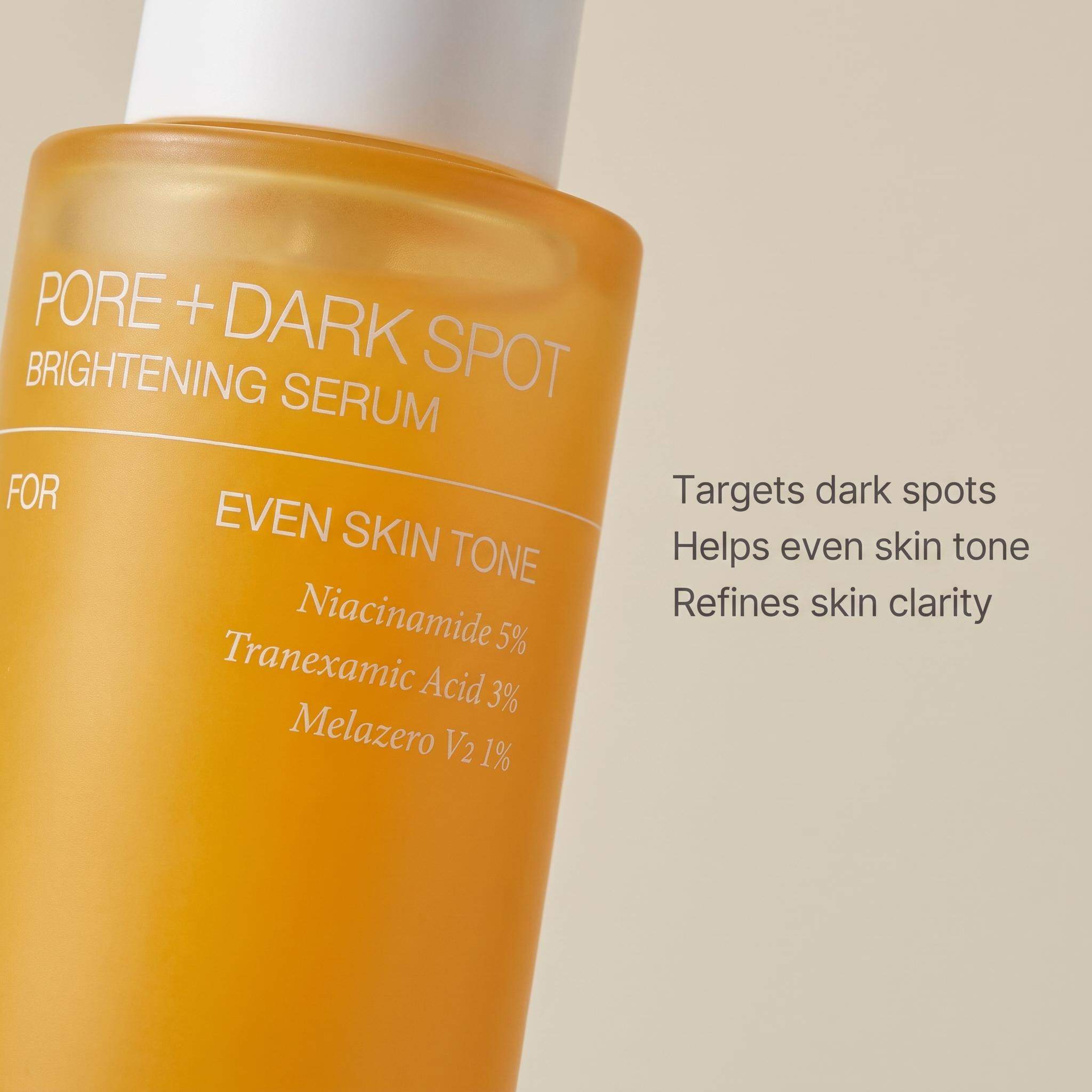 Dark spot correcting serum for radiant glowing skin